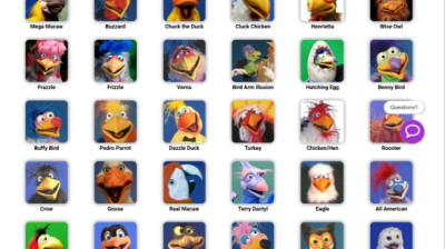 Learn letters and toys with Bird puppets