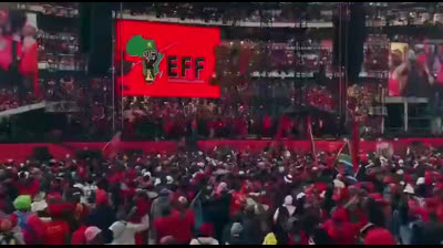 Un comunista negro de Sudáfrica pidiendo el exterminio de los blancos y NINGÚN medio lo denuncia?