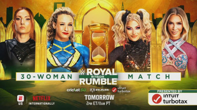 30-Woman Royal Rumble Match (Full Match)