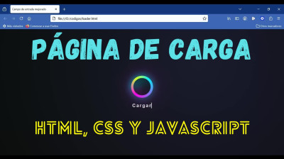 Cómo crear un loader animado con HTML y CSS - Web development