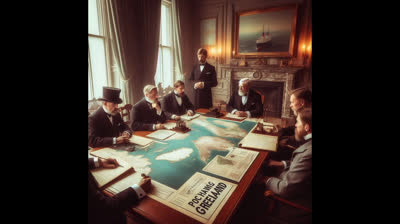 EL TIO SAM QUERIA COMPRAR GROENLANDIA POR 4 BARATIJAS