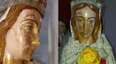 La imagen de la Rosa Mística que humilló a la ciencia en Paraguay