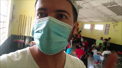 La alcaldía nos visitó en el salón de clases. Prevención y educación.
