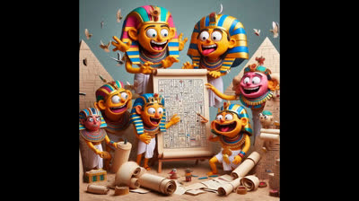 TUTORIAL INÚTIL Nº 128: Cómo hacer reír a la momia de Tutankamón contándole chismes de otras momias