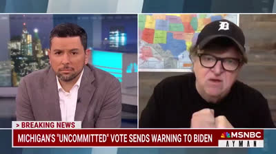 Escucha lo que dices este satánico! Michael Moore: “Los judíos deberían dejar de atacar a los musulmanes y perseguir a su verdadero enemigo: los cristianos blancos”.