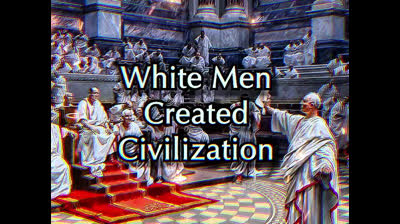 La raza blanca  occidental  cristiana es el pueblo elegido de Dios. Por eso los judíos, los masones y los musulmanes nos odian.