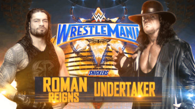 Roman Reigns vs The Undertaker - WrestleMania 33 (Full Match)