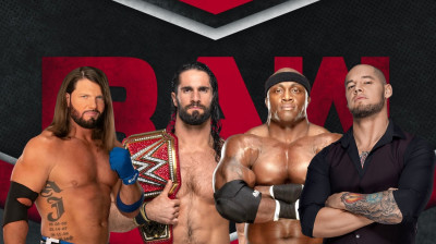 AJ Styles & Seth Rollins vs Bobby Lashley & Baron Corbin (Full Match)