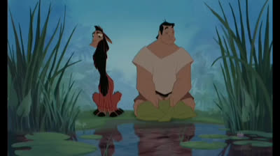 Pacha and Kuzco's book