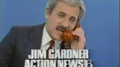 WPVI Channel 6 Action News - Jim Gardner promo - 1985