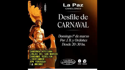 Desfile de Carnaval ciudad de la Paz