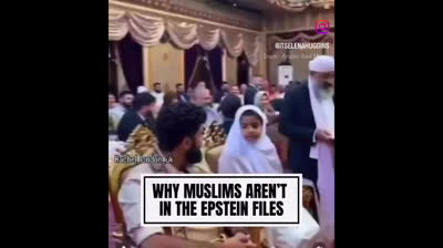 Mahoma se casó con una niña de 7 años y la gente civilizada lo consideraba horrible incluso entonces. Y hoy la gente guarda silencio sobre esta abominación al más puro estilo Epstein