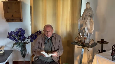 EL AYUNO QUE OS PIDO Cenáculo del LIBRO AZUL, con el padre Pedro.