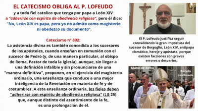 Nos piden QUITAR FOTOGRAFÍA de SEGLARES con el P. LOFEUDO, pero DEJAMOS AUDIO y AÑADIMOS ALGO más