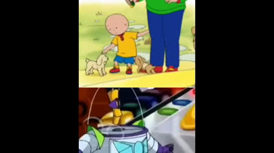 Caillou Rosy Pacha and Kuzco