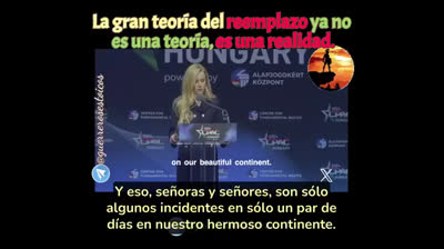 la Migración inducida por los Gløbalistas para destruir los países desde adentro. SALVEMOS NUESTRA CIVILIZACIÓN. SALVEMOS EUROPA