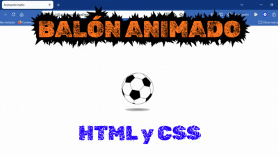 Cómo crear una animación de balón rebotando con HTML y CSS - Web development