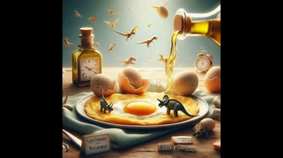 ? Tortilla Jurásica con Viaje Temporal