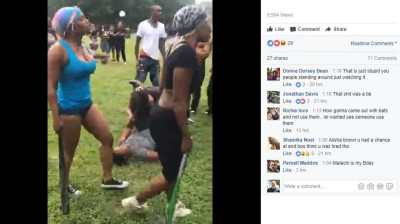 All Known Footage Of The Nicolet Park Fight Livstreamed By Raqelle Robinson On Facebook In Maryland