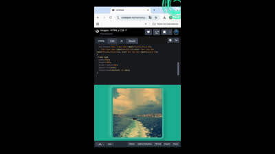 Marco de imagen con HTML y CSS
