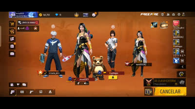 Un partida random en Free fire