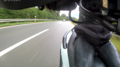 Kerstin Milano, disabled girl by road