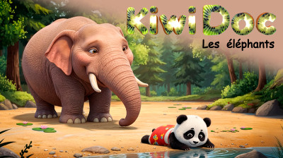 Kiwi Doc - Les Éléphants | Dessin animé éducatif pour enfants | Épisode 4