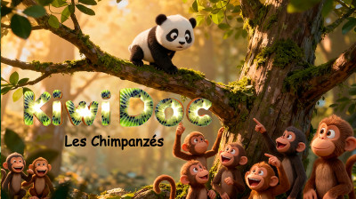 Kiwi Doc - Les Chimpanzés | Dessin animé éducatif pour enfants | Épisode 6