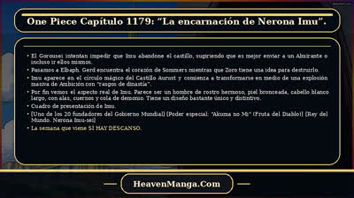 One Piece Manga 1179 Español