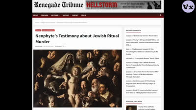 Témoignage De Néophyte Sur Les Meurtres Rituels Juifs