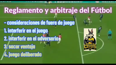 FUTBOL, FUERA DE JUEGO, CONSIDERACIONES, REGLAS FIFA