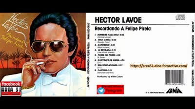 HECTOR LAVOE - RECORDANDO A FELIPE PIRELA (1979)(WAV)(FLAC)(MP3)