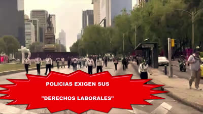 LAS MARCHAS DE LOS POLICIAS SON LO MAS ESTUPIDO Y ABERRANTE, @GOLDACELERIUX