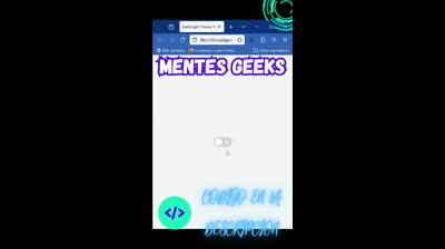 Cómo crear un MODO OSCURO con HTML, CSS y JavaScript