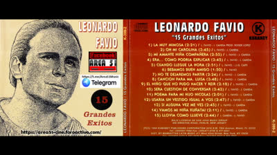LEONARDO FAVIO - 15 GRANDES EXITOS (1994)(WAV)(FLAC)(MP3)