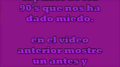 Intensamente a través del tiempo - Temor de los 90's (10-1) (PARTE 2 DE 2)