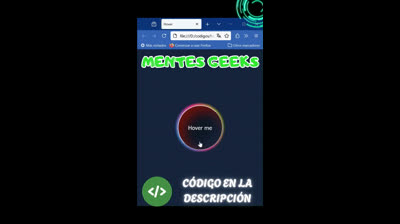 Cómo crear un botón con borde degradado animado usando HTML y CSS