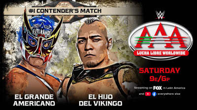 El Grande Americano vs El Hijo del Vikingo