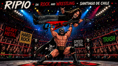 RIPIO en Rock and wrestling Podcast (Santiago de Chile) 24/4/2026