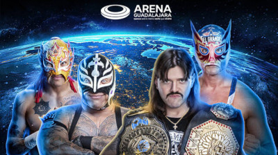 Rey Fenix and Rey Mysterio vs Dominik Mysterio and El Grande Americano