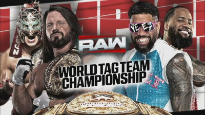 AJ Styles & Dragon Lee vs Usos