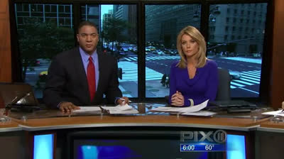 WPIX PIX11 News 6PM Weekend open - October 2, 2010