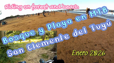 Riding on Beach and Forest MTB, San Clemente del Tuyú #viral