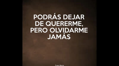 PODRAS DEJAR DE QUERERME (CUMBIA)