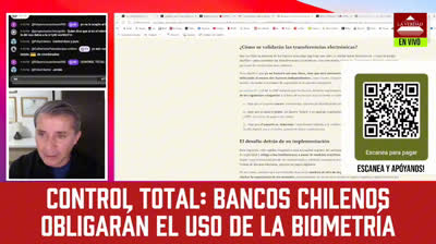 CONTROL TOTAL: Bancos chilenos obligarán uso de la Biometría