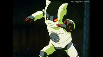 Dragon Ball GT (en castellano) capitulo 13 - Ese es el jefe ? Myu el misterioso cientifico