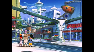 Dragon Ball GT (en castellano) capitulo 16 - M2 El planeta de las maquinas , giru es un traidor ?