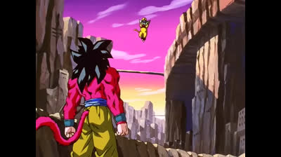 Dragon Ball GT (en castellano) capitulo 36 - Monstruo inmortal ? El brutal Ozaru baby