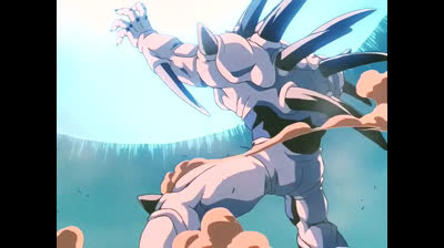 Dragon Ball GT (en castellano) capitulo 63 - La victoria del milagroso contrataque , Goku salva al universo .