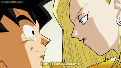 Dragon Ball Super (Jap-Sub Esp)84 - Son Goku el seleccionador , convocando a Krillin y Nº 18 .